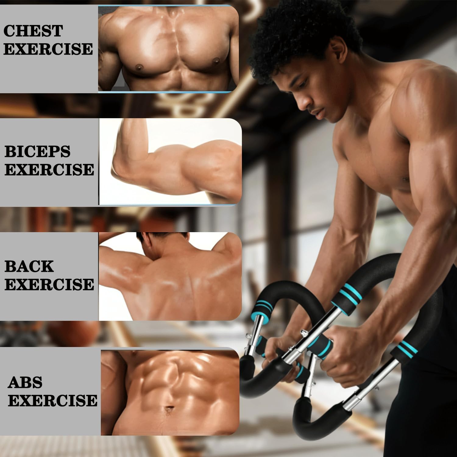 Twister Arm Trainer + Hand Gripper 40–130 lbs