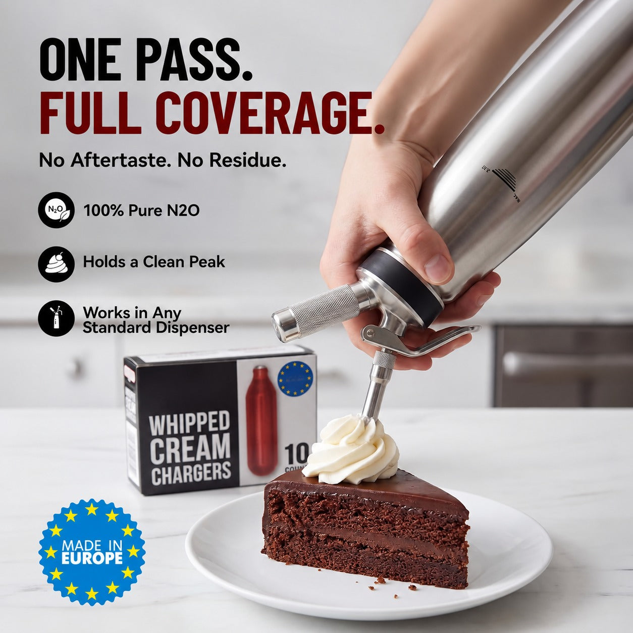 8g Whipped Cream Chargers 10‑Pack